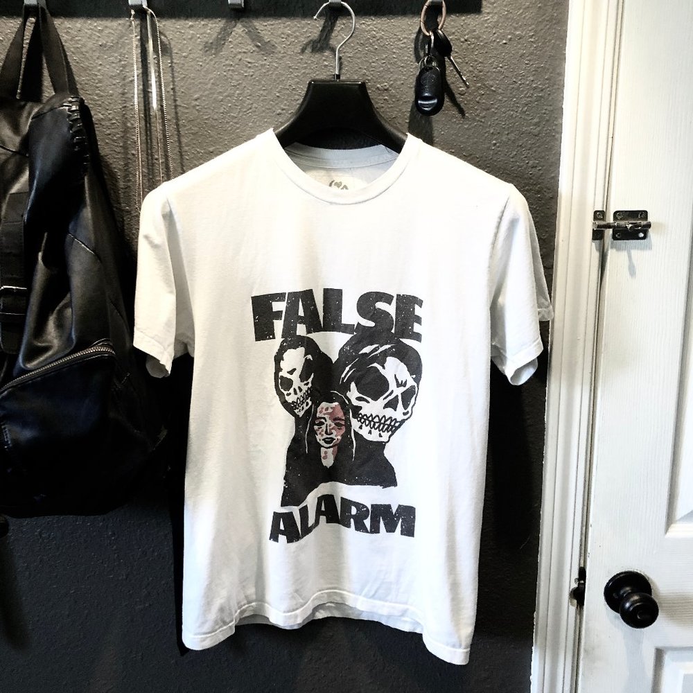 Vintage False Alarm Skull Tee